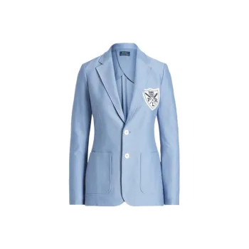 Polo Ralph Lauren SS22 Business Suit Coat Women's Blue