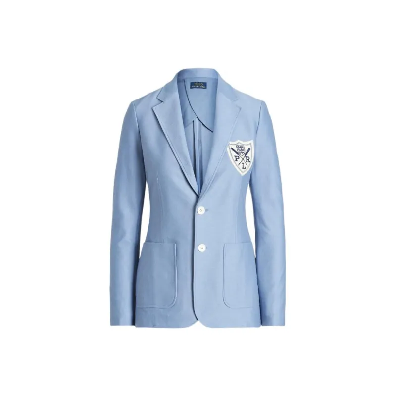 Polo Ralph Lauren SS22 Business Suit Coat Women's Blue-0
