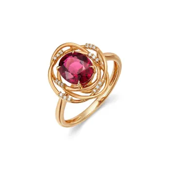 IL&CO. Natural Tourmaline Rings Women's