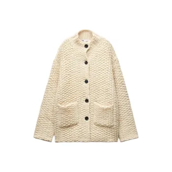 ZARA Knitwear Women's Raw White