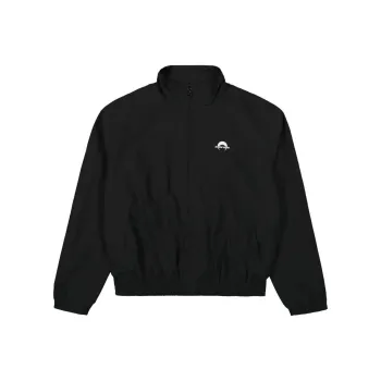 Marine Serre Crescent Moon Embroidered Zipped Track Jacket