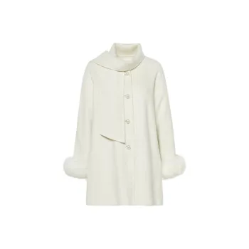 TAMMY TANGS Coats Women's White