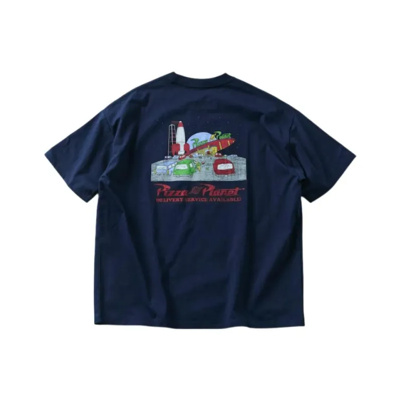 FREAK'S STORE x WANJUZONGDONGYUAN,LIANMINGKUAN T Shirt Unisex Marine Blue-1