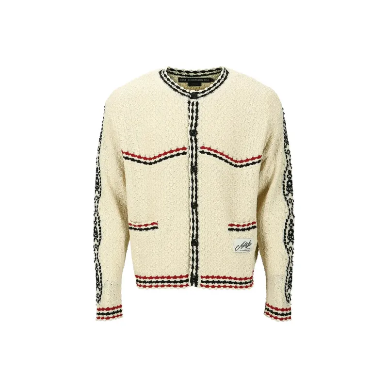 ANDERSSON BELL Fantasia Round neck Cardigan-0