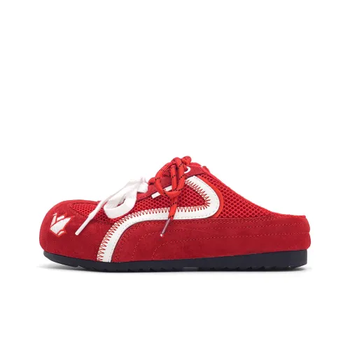 UNCLEWEN Stitching Abrasion Resistant Slip Resistant Closed Toe Slippers Women's