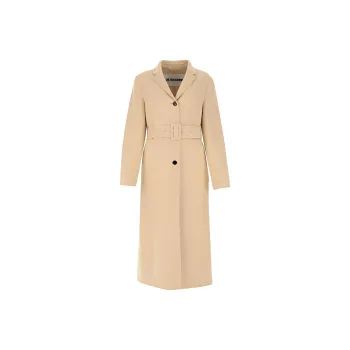 JIL SANDER Coats Women's Beige