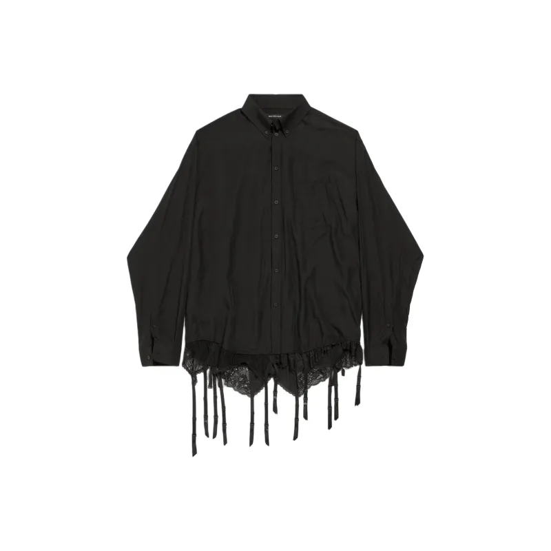 Balenciaga Lace trim Shirt-0