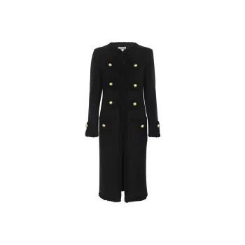 MOSCHINO Coats Women's Black