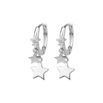 BKBU 990 Fine Silver Earrings Women's