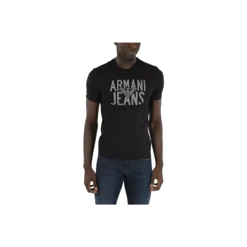 ARMANI JEANS T-Shirts Men Black