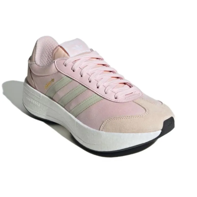 Adidas Originals CITY RNR Cushioning Slip Resistant Low Top Casual Running Shoes Unisex Pink-3