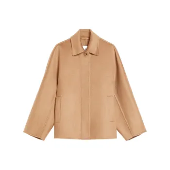 MaxMara Midas Collection Short Cashmere Jacket Jackets & Coats Women's Brown
