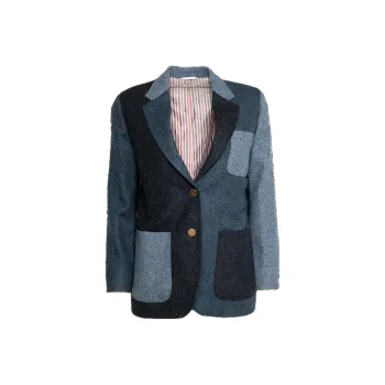 THOM BROWNE Business Suits Women's Marine Blue