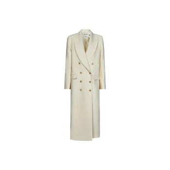 KHAITE Coats Women's Cream