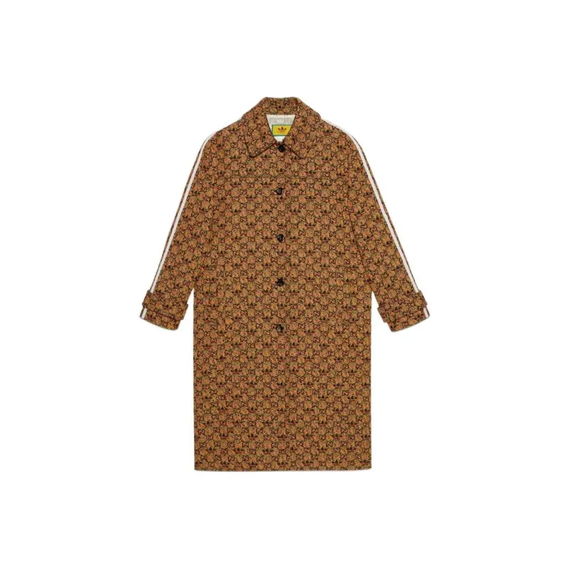 GUCCI X Adidas Gg Trefoil Coat Black/Orange-0