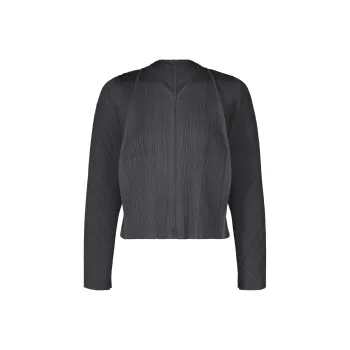 PLEATS PLEASE ISSEY MIYAKE Lantern January Blouson 'Blue Black'