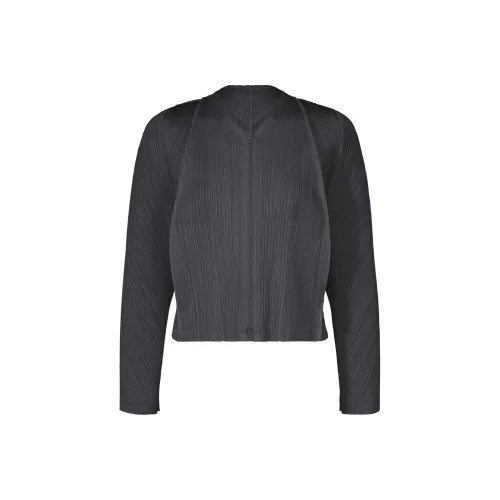 PLEATS PLEASE ISSEY MIYAKE Lantern January Blouson 'Blue Black'