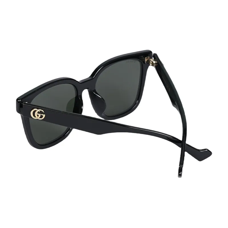 GUCCI Plate Frame Square Sunglasses Unisex-3