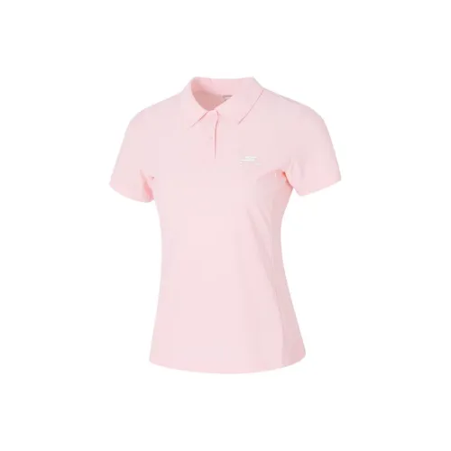 Skechers Sportlife SS25 Polo Shirt Women's Zhen Pink/02F3