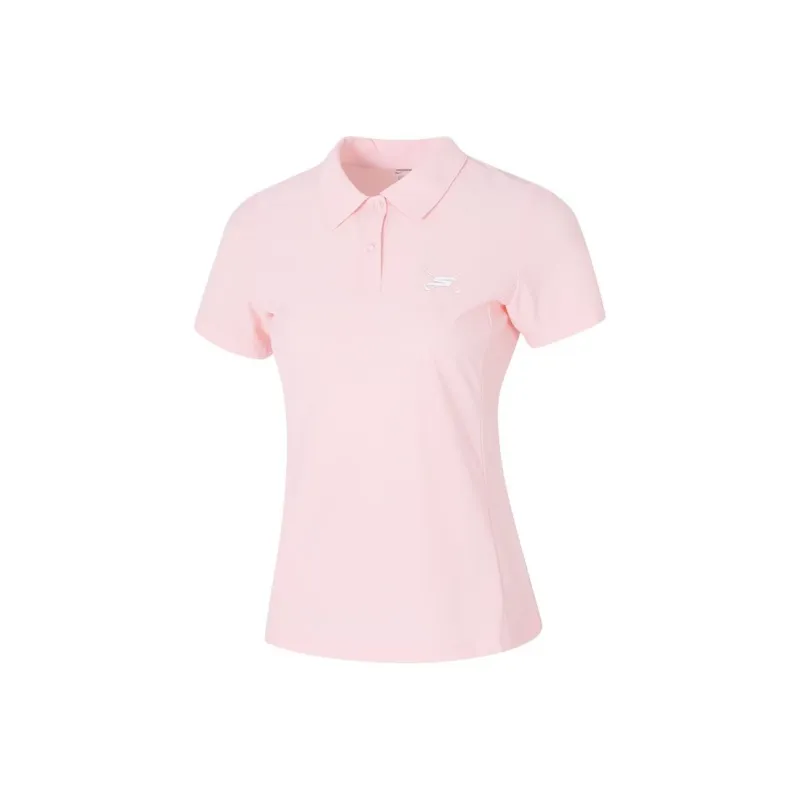 Skechers Sportlife SS25 Polo Shirt Women's Zhen Pink/02F3-0