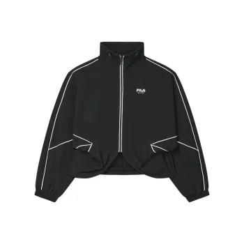 FILA FILA MILANO Italian Luxury Sports Collection Jackets Coats Women's Jet Black