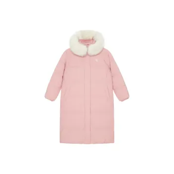 MLB New York Yankees Basic Collection Down Jacket Women's Hemp Pink
