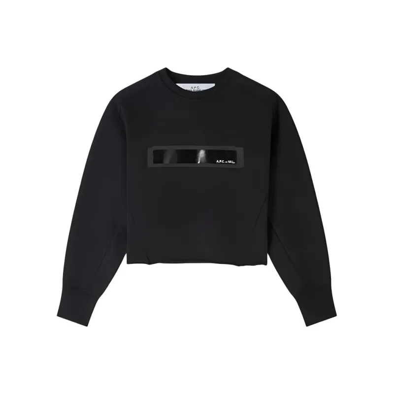 A.P.C x Natacha Ramsay-Levi Sainters SS24 Sweatshirt Women's Black-0