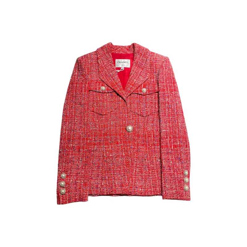 CHANEL 19P Jackets & Coats Women's Red-0