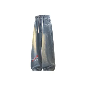Qnxeey Jeans Unisex