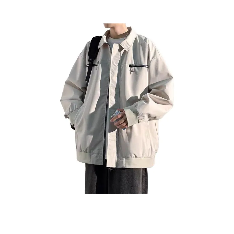 PLUSONEONE+ Casual Coat Loose Fit Versatile Unisex-2