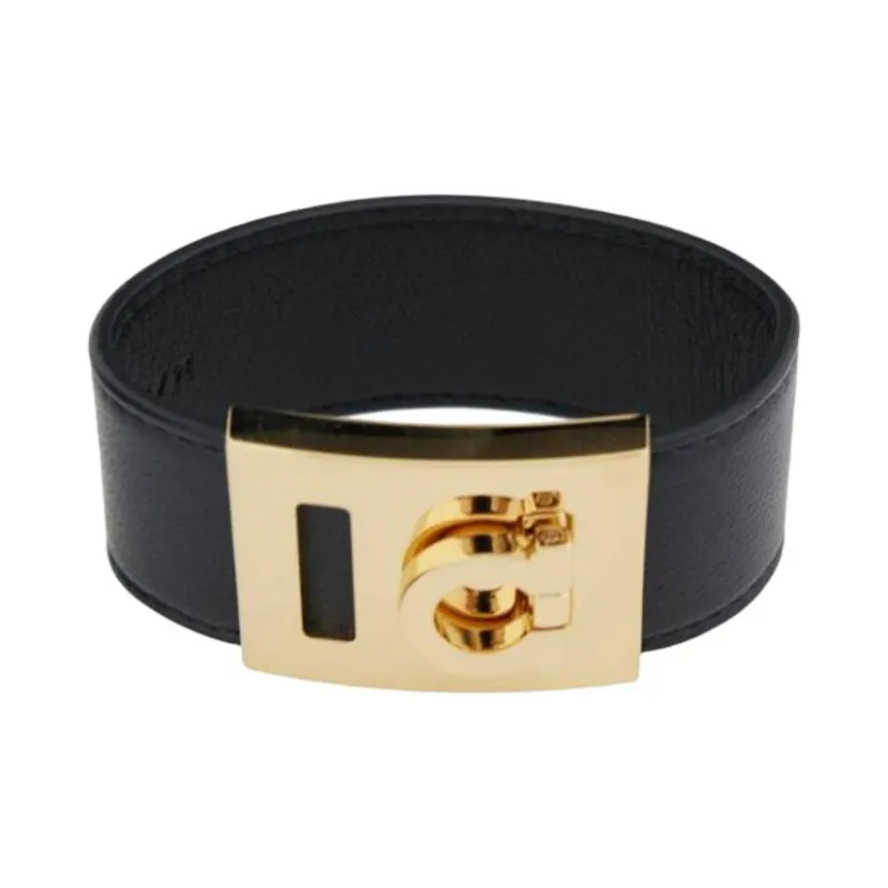 Ferragamo Gancini Wide Bracelet-0