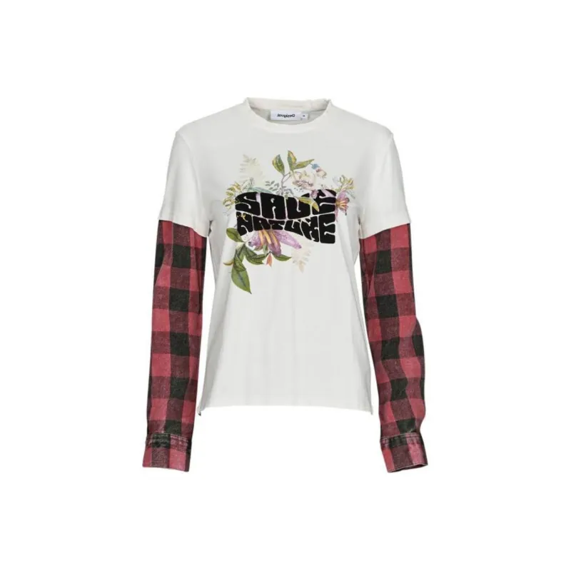 Desigual Sweatshirt Women's White-0