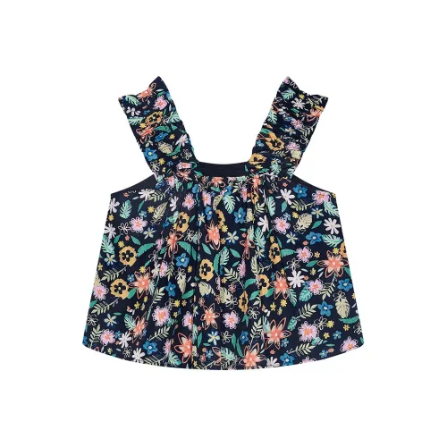 ELF SACK Shirt Women's Black Floral