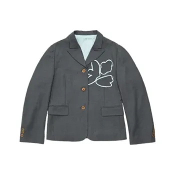 GOOD BAI Business Suit Women's Preppy Gray