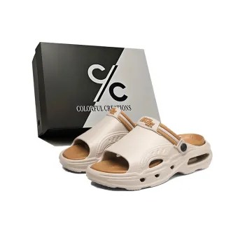 Colorful Creations Beach Sandals Men's Box