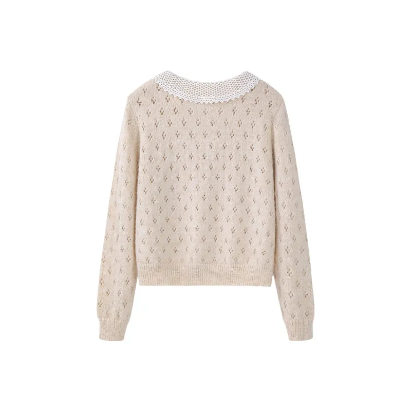 CCAABB Knitwear Women's IVX/Apricot-1