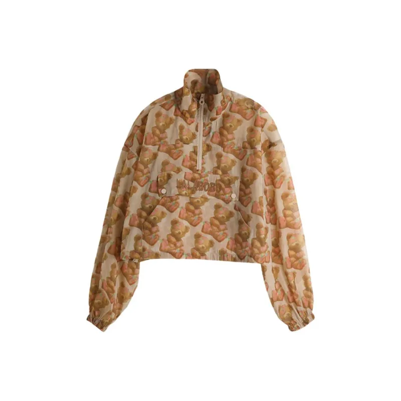 LALABOBO Jackets Coats Women's Khaki-0