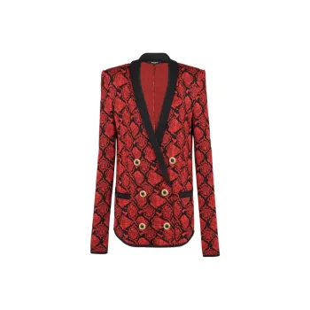 BALMAIN Jackets & Coats Women's Red
