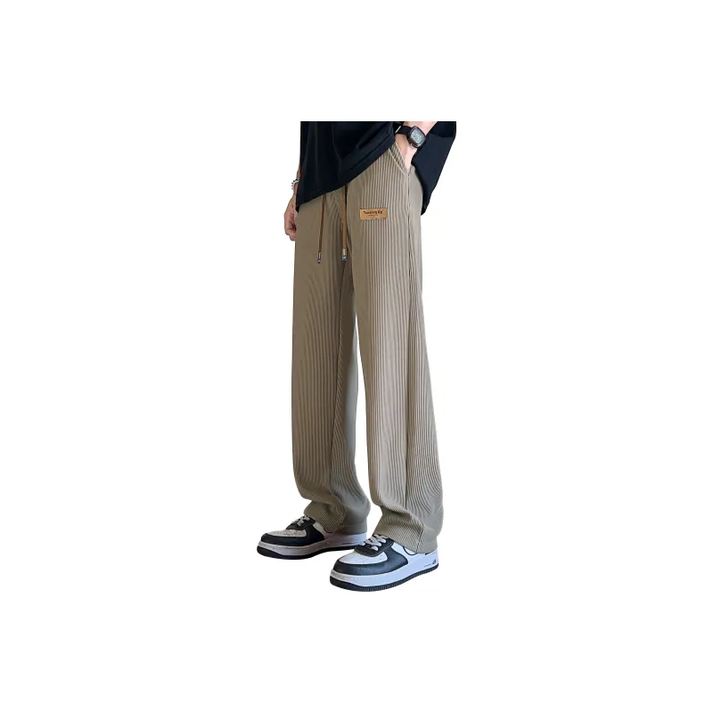 MARK WAFFLE Knitted Sweatpants Unisex-5
