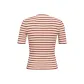 Pink Coffee with White Stripes