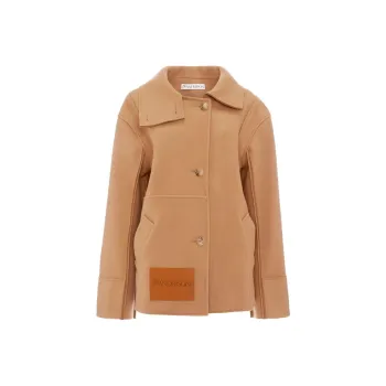 JW Anderson Coats Women's Camel Brown
