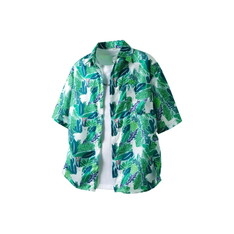 BEAR UNION Shirts Unisex Green-0