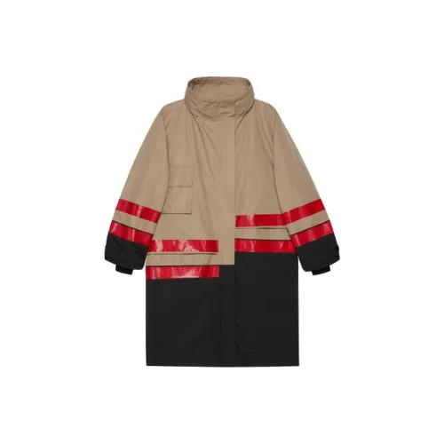 GUCCI X Balenciaga The Hacker Project Technical Cotton Coat Beige/Black