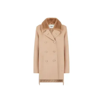 FENDI Coats Women's Beige