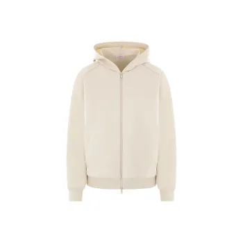 Brunello Cucinelli Stretch Lightweight Hooded Sweatshirt