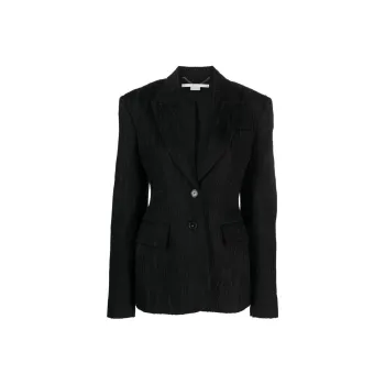 Stella McCartney Jacquard Single breasted Blazer