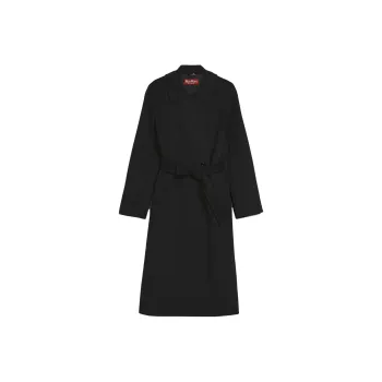 MaxMara Studio Coats Women's Black