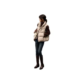 XWI Down Jacket Women's Beige Apricot