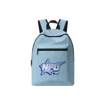 HINY Polyester Backpack Regular Unisex Light Blue
