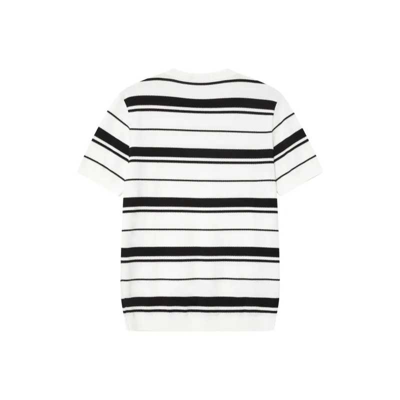 Cabbeen T Shirts Men Bleached-1
